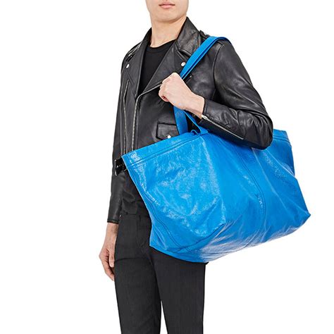 balenciaga bag blue ikea.